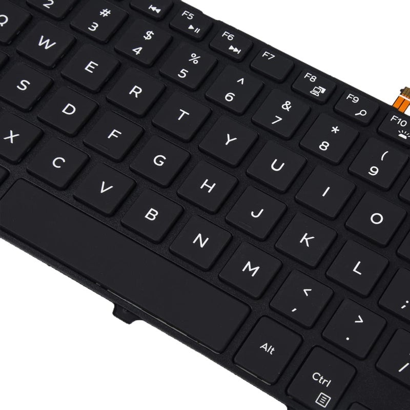 Wefly Laptop Keyboard for Dell Inspiron 15 3000 5000 3541 3542 3543 3551 3558 5542 5545 5547 5558 5559 Series Backlight (Black) - Image 5