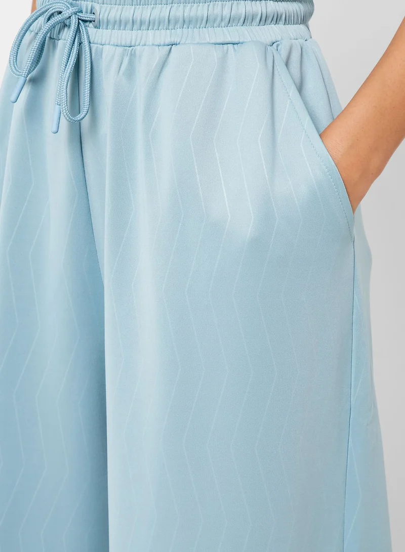 FILA Priya Embossed Wide Leg Pants