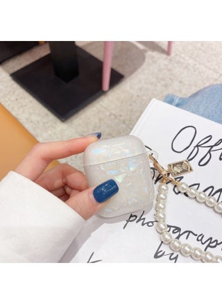 Han Feng IMD Shell Pattern AirPodspro2 Generation Wireless Bluetooth Headset Protective Cover Headset Case 4 Generation Pro-Colour:Colorful Shell + Pearl Bracelet (bag)-Applicable Model:Airpods 4 (2024 Model) - pzsku/Z90919ED24E83DDD0EAAEZ/45/1747410747/530479d3-bd5a-4861-8c84-47ed8af61111