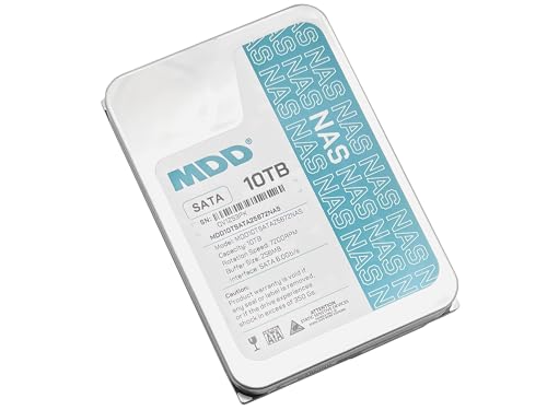 MDD MAXDIGITALDATA 2021 MDD (MDD10TSATA25672NAS) 10TB 7200RPM 256MB Cache SATA 6.0Gb/s 3.5-inch Internal NAS Hard Drive (Renewed) - Image 2