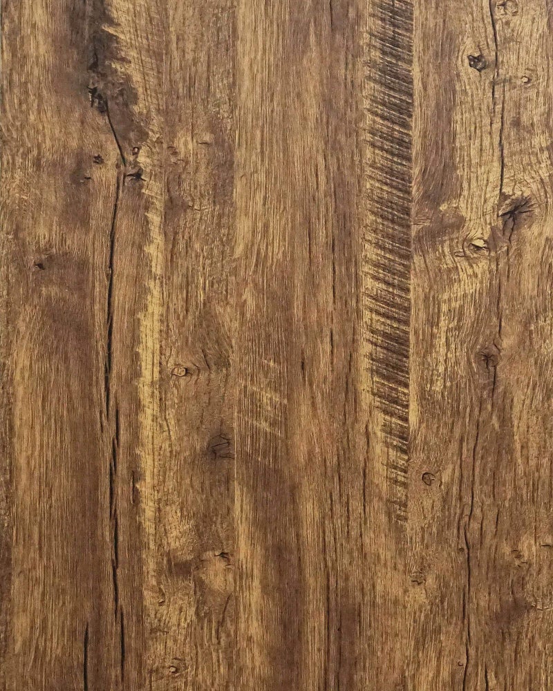 EeeComing Contact Paper Wood Grain Peel and Stick Wallpaper Countertops Cabinets Waterproof Easy to Clean Rustic Wood Wallpaper Self Adhesive Removable Vinyl Roll Brown 78.7Inx17.7In - Image 1