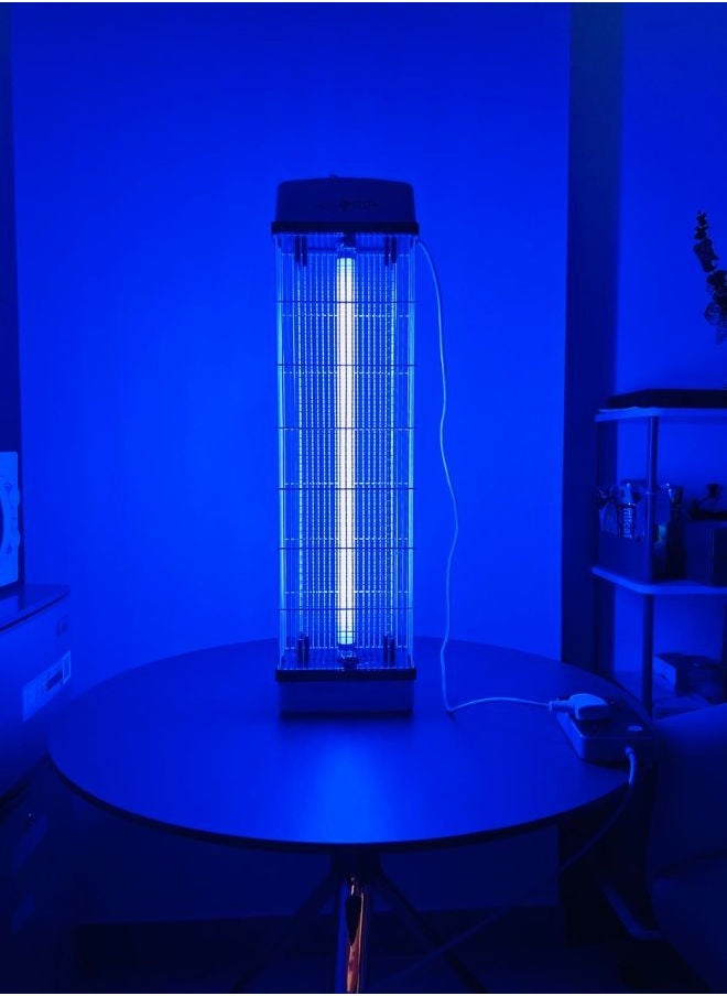 llwoo Flying Insects Killer Smart Choice - 100% Original Indoor/Outdoor Electric Bug Zapper, 220-240V High-Power UV Light Mosquito Trap, 360° Effective Mosquito Control for Home, Patio, Backyard, and Camping  - Image 4