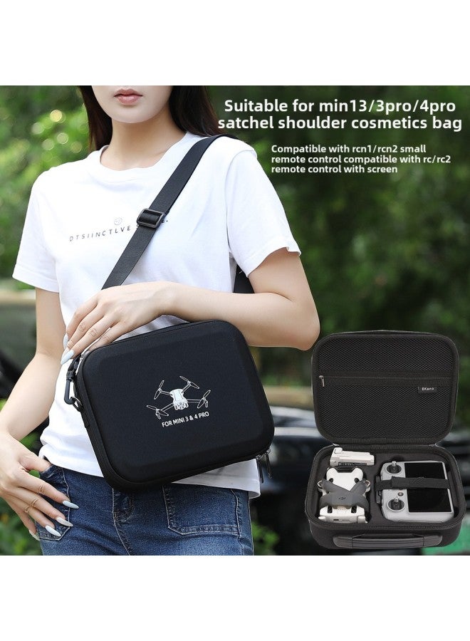 Bkano Is Suitable For DJI Mini3/4Pro Stand-Alone Version Bag Cosmetics Bag Box Portable Backpack Storage Box-Color:Mini3/3pro/4pro Stand-alone Version Black Storage Bag-Size:About 26.5*21.5*8.5cm  - Image 2
