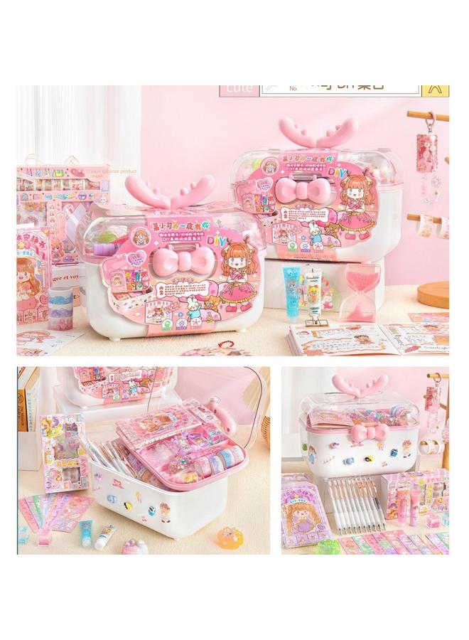 Bluejw Lac Diy Cream Glue Small Disc Sticker Suit Girl Children's Toy Goo-ka Plate Full Set Of Hand Account Kit - Image 2