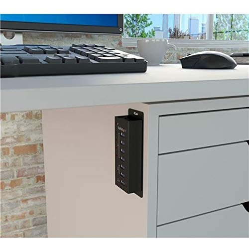 StarTech.com 7 Port USB 3.0 Charging Hub - 4 x USB-A, 3 x USB-A Dedicated Charging Ports - Powered Mountable USB Charging Station (ST4300U3C3) - Image 5