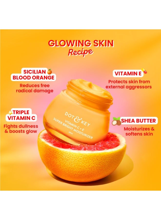 Dot & Key Vitamin C Daily Glow Boosting Skincare Combo (Moisturizer 60ml & Face Wash) | For Glowing Skin | All Skin Types | For Women & Men - Image 5