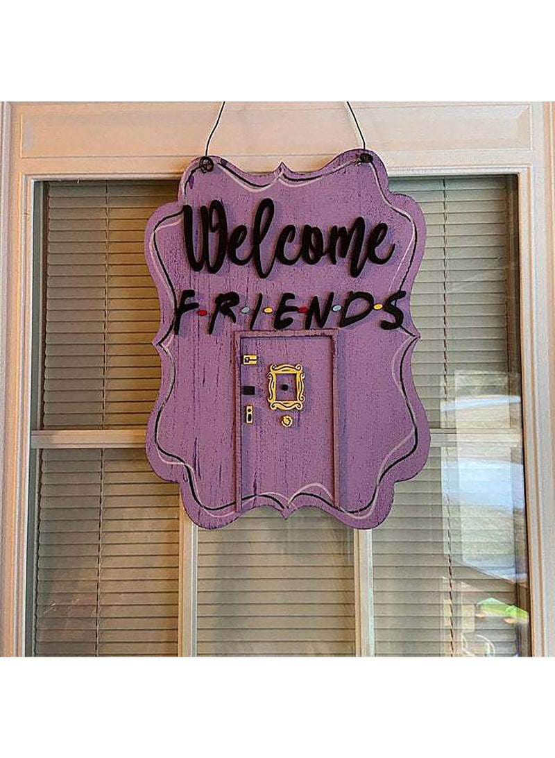 Y&D Decorative Wooden Craft Doorplate Pendant  - Image 4