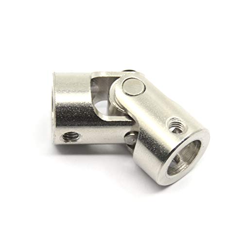 Befenybay 2 Pcs 10mm to 10mm Universal Joint Shaft Coupling with Screws for Motor - Image 4