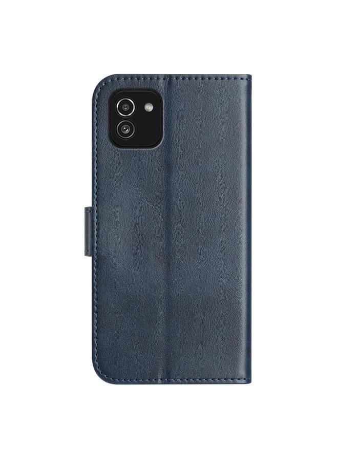 S-TOP Case For Samsung Galaxy A03 Dual-Folded S-shape Leather Phone Case - Image 3