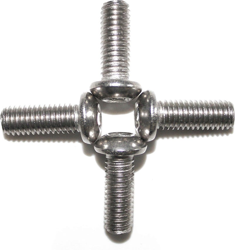Fullerkreg 100 Pcs M4-0.70 x 16mm Button Head Socket Cap Bolts Screws, 18-8 Stainless Steel, Allen Hex Drive, ISO 7380, by ,Come in a Plastic Case - Image 4