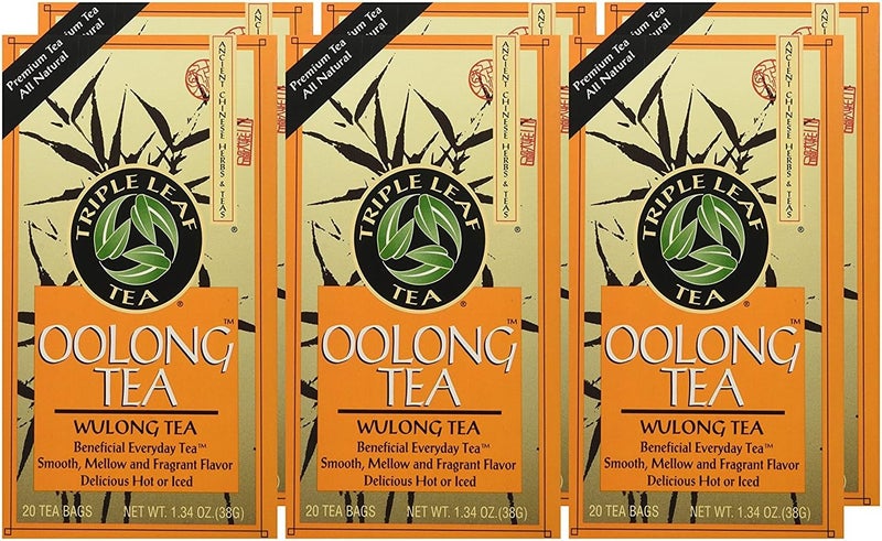Triple Leaf Tea - Oolong Tea Bags, Wulong Tea, Semi-Oxidized, 20 Tea Bags - Image 2