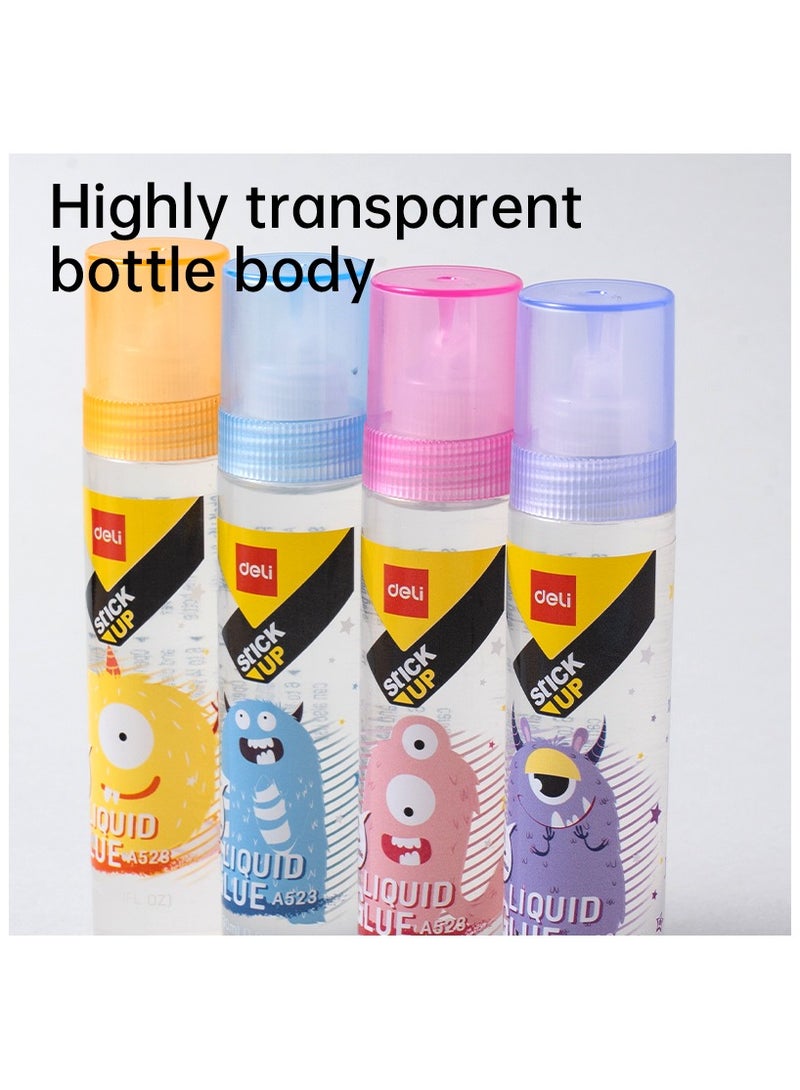 ديليEA523 غراء سائل 30 مل، شفاف – مثالي للأشغال اليدوية، مشاريع DIY، والمشاريع المدرسية - Image 4