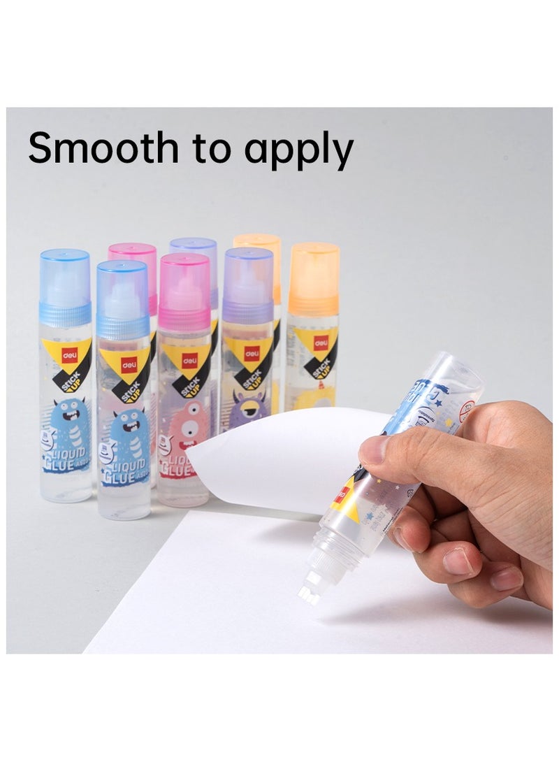 ديليEA523 غراء سائل 30 مل، شفاف – مثالي للأشغال اليدوية، مشاريع DIY، والمشاريع المدرسية - Image 2