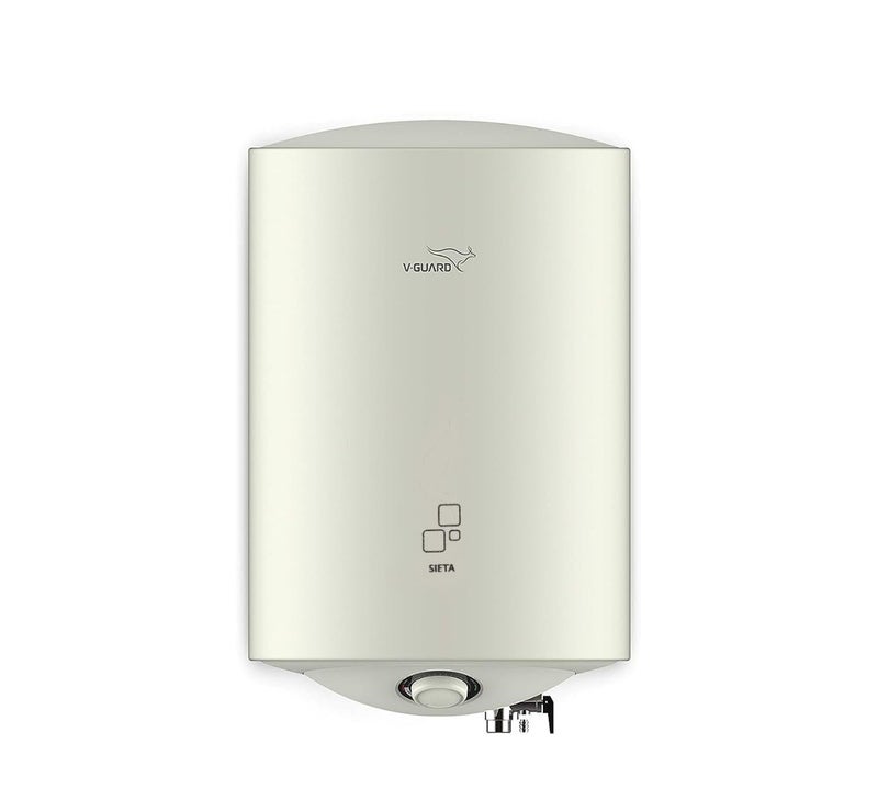 Vguard VGuard Sieta 15 L Storage Water Heater with glasslined AC anticorrosion coating White  - Image 1