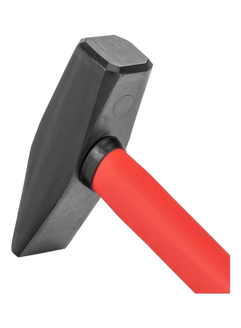 MTX Bench Hammer with Fiberglass Rubber-Coated Handle (800g) 103509 - Image 3