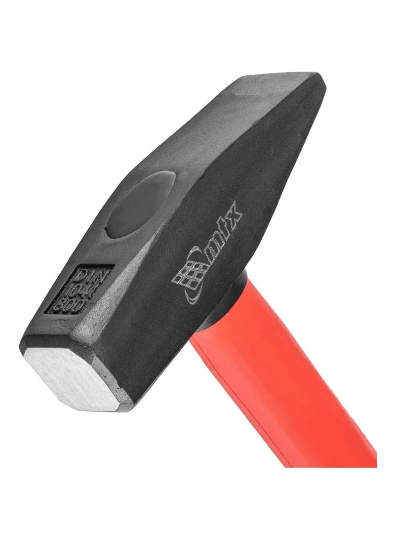 MTX Bench Hammer with Fiberglass Rubber-Coated Handle (800g) 103509 - Image 2