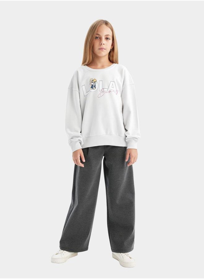 DeFacto - Wide Leg High Rise Elastic Waist Joggers by Styli - Image 1