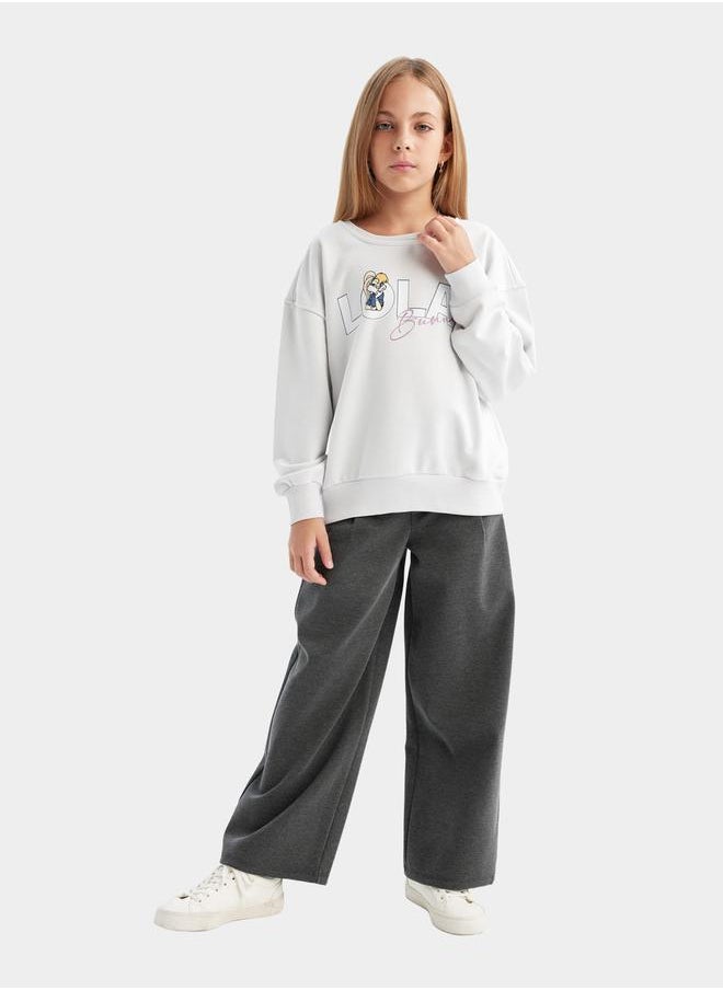 DeFacto - Wide Leg High Rise Elastic Waist Joggers by Styli - Image 1