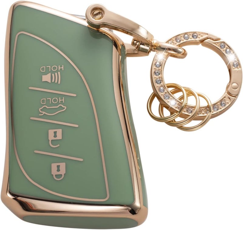 Gematay Green Key Fob Cover for Lexus - Image 1