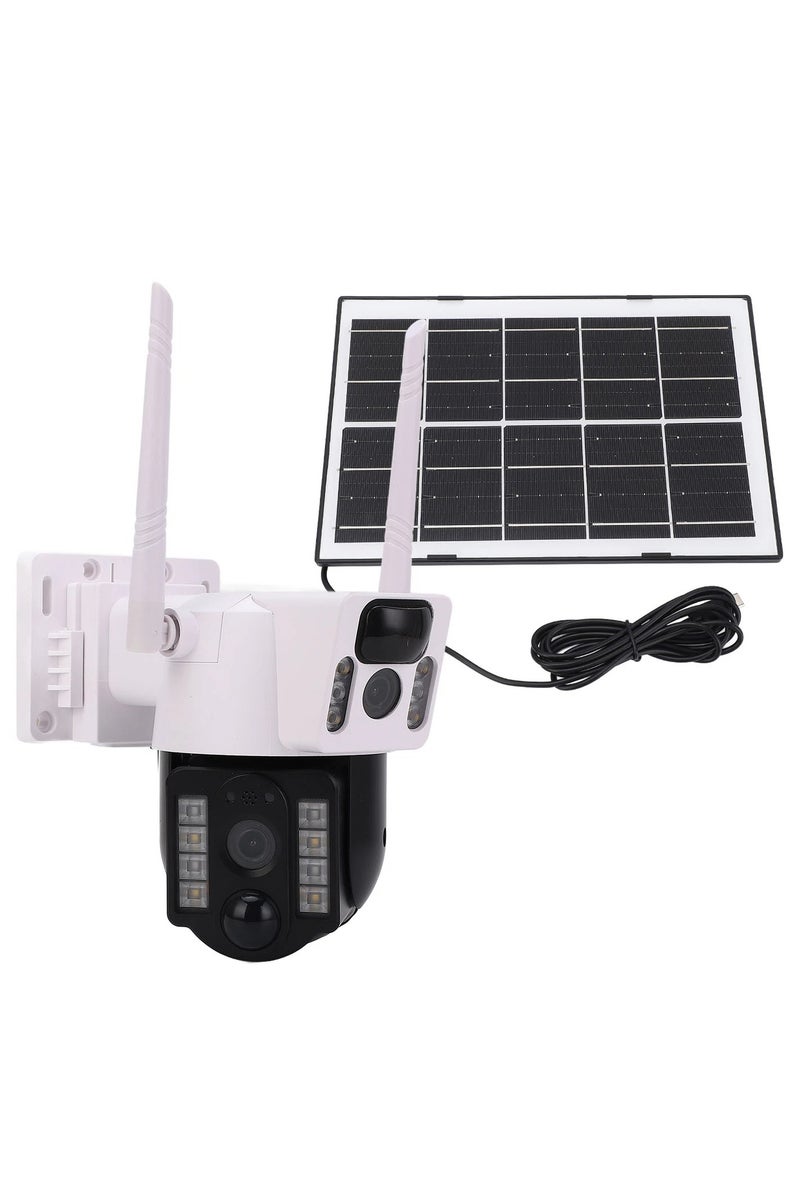 JAJEEK Smart Net Solar Security Camera | Dual Antenna | V380 Pro App | Motion Detection | Night Vision | Outdoor CCTV - Image 1