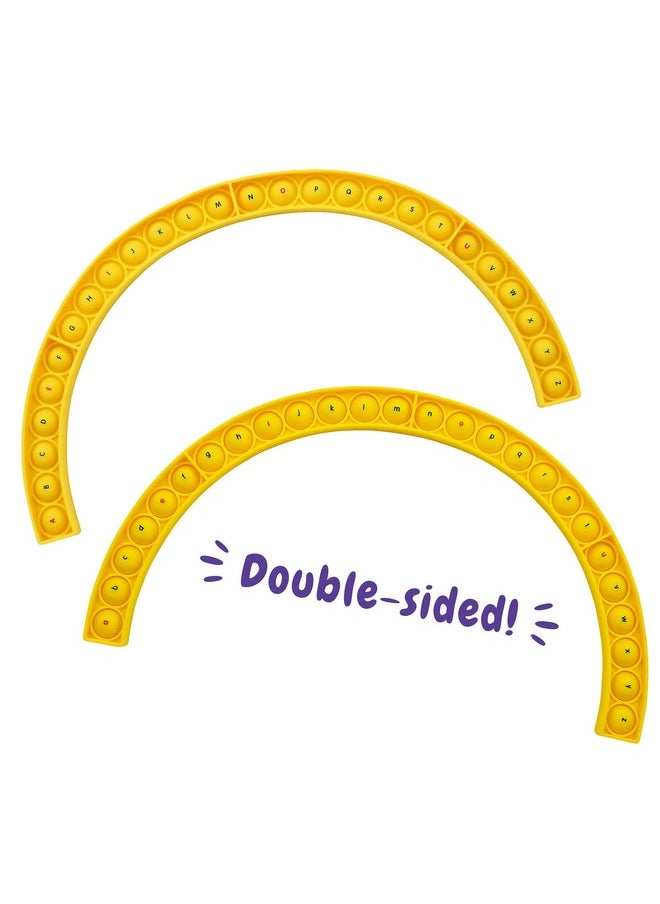 Junior Learning Junior Learning Alphabet Arc Bubble Board, Double-Sided, Ages 4-7, Letter Recognition, K-2  - Image 4