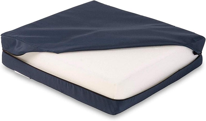 DMI 4-Inch Thick Cushion for Office Chairs, Wheelchairs, and Car Seats - Ergonomic Support for Back and Tailbone Relief - Image 3