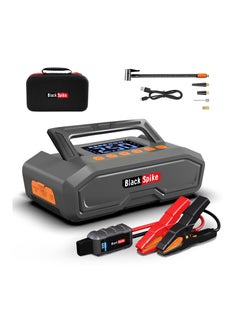 BlackSpike A Little Expensive,Start your Car, Air Compressor ,Light ,Power Bank,4 in 1,with 6000Amp 26800mAH High Capacity Battery Pack,Over 1000+ Recharge Cycles,150PSI Tire Air Compressor,4 Model Flash Lights,Powerbank for Phone,the Same Product Type in USA market.  - Image 1