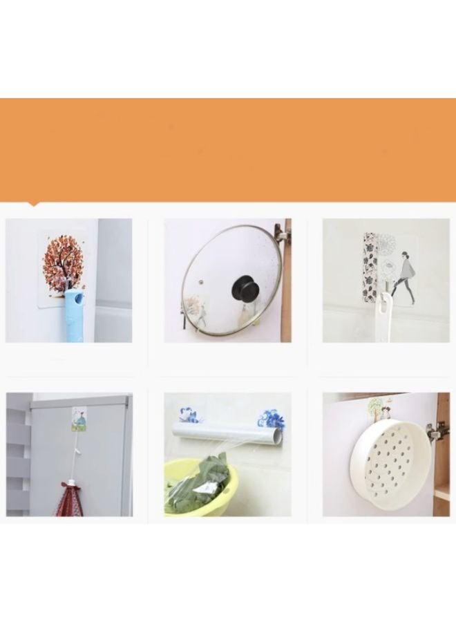 6 Pieces Wall Adhesive Hook for Hanging Things for Home Accessories  - Image 4