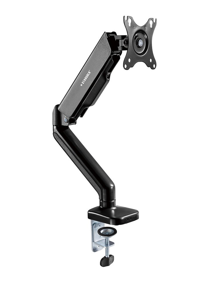 Stargold Counterbalance Single Monitor Arm Mounts 17 to 27 Black  - Image 2