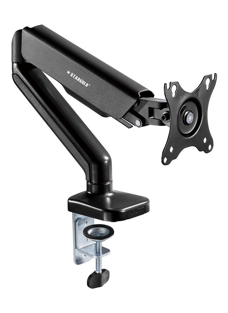 Stargold Counterbalance Single Monitor Arm Mounts 17 to 27 Black  - Image 3