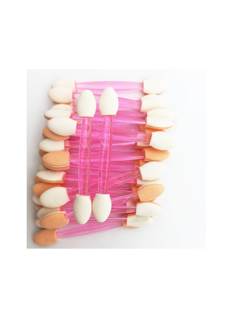 سبيس شوب 10 قطع من فرش ظلال العيون للاستخدام مرة واحدة فرش ظلال العيون للاستخدام مرة واحدة أدوات وضع ظلال العيون للاستخدام مرة واحدة إسفنجات فرش مكياج العيون - Image 1