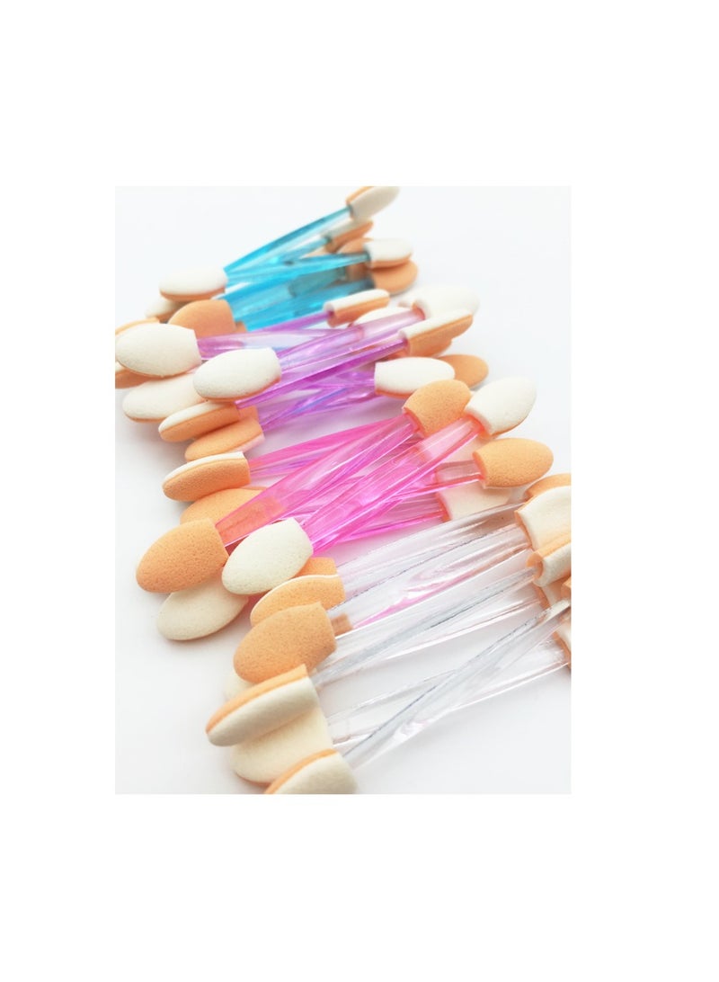 سبيس شوب 10 قطع من فرش ظلال العيون للاستخدام مرة واحدة فرش ظلال العيون للاستخدام مرة واحدة أدوات وضع ظلال العيون للاستخدام مرة واحدة إسفنجات فرش مكياج العيون - Image 2