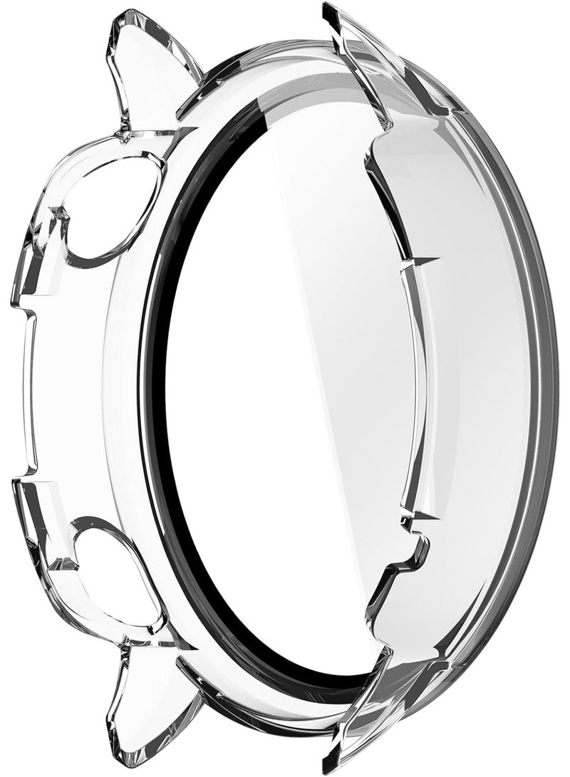 غطاء حماية صلب من البولي كربونات لساعة هواوي GT4 مقاس 46 مم، مقاوم للصدمات والخدوش، نحيف وخفيف الوزن، يوفر حماية كاملة للحواف (شفاف) - Image 2