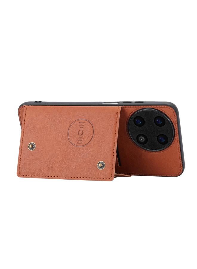 S-TOP Case For Realme 11 4G Global Double Buckle Card Slots Magnetic Phone Case - Image 3