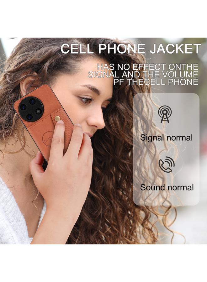 S-TOP Case For Realme 11 4G Global Double Buckle Card Slots Magnetic Phone Case - Image 4