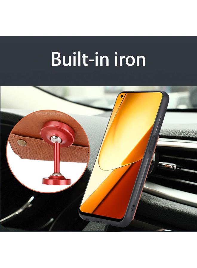 S-TOP Case For Realme 11 4G Global Double Buckle Card Slots Magnetic Phone Case - Image 5