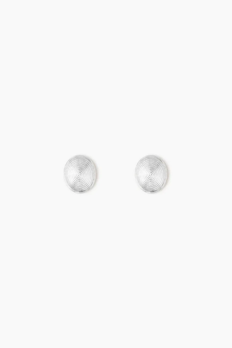 LIE STUDIO Petite Lustrous Grooved Drop Earrings