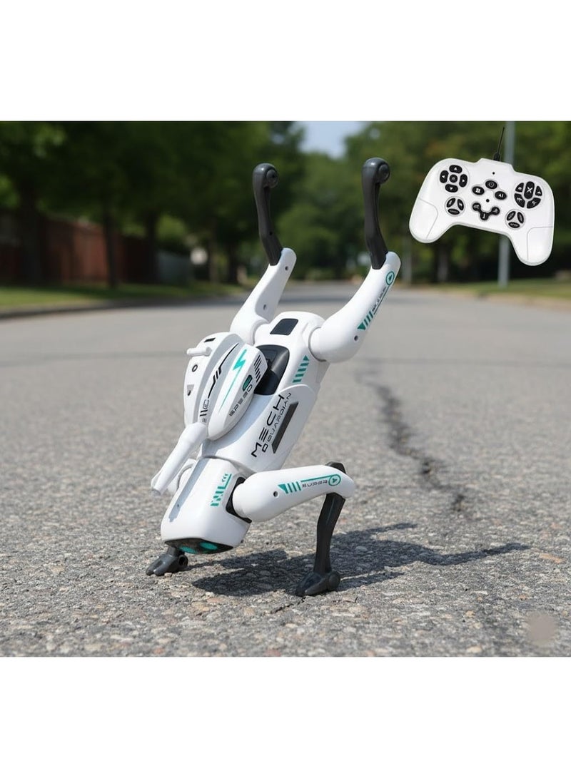 AI Smart Robot Dog Toy 2-in-1 Programmable RC & App Control | Voice Command, Music, Dancing, Storytelling, Water-Bomb Launcher - Image 5