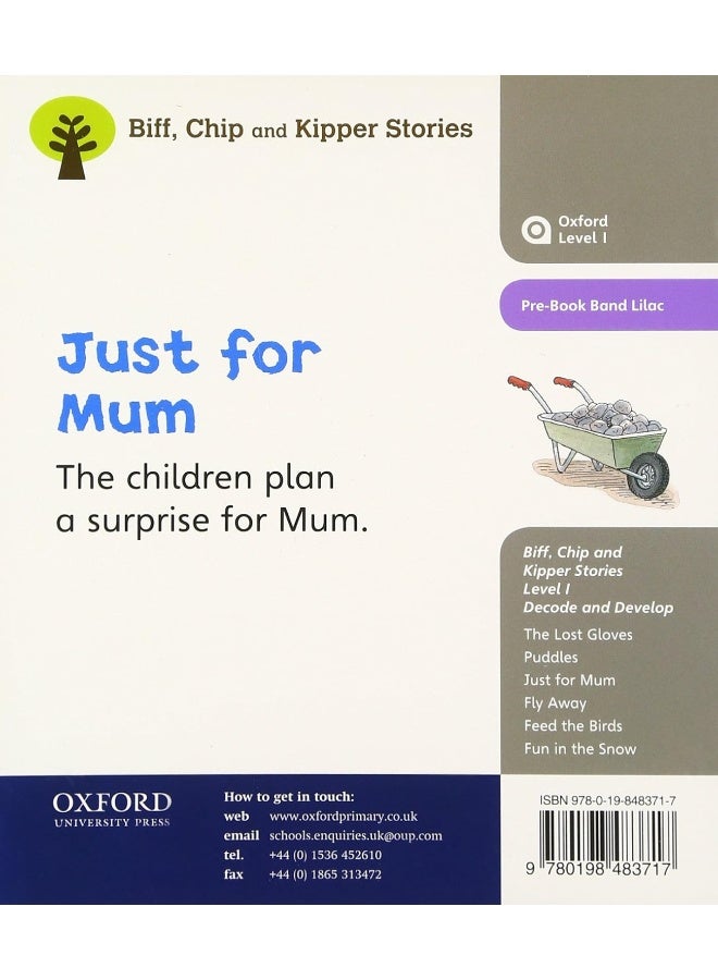 Oxford Reading Tree Level 1 Decode And Develop Just For Mum  - Image 2