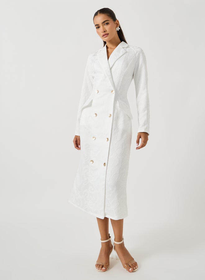 Styli Textured Blazer Dress  - Image 2