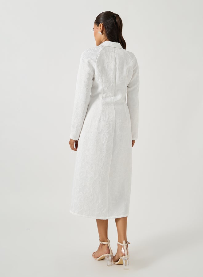 Styli Textured Blazer Dress  - Image 5
