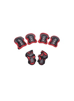 GT-Wheel Kids Helmet Arm Protections for Scooter and Cycling (red set)  - Image 2