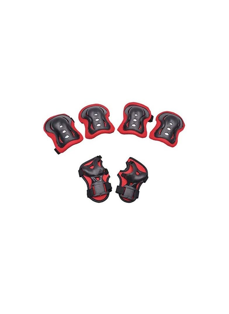 GT-Wheel Kids Helmet Arm Protections for Scooter and Cycling (red set)  - Image 2