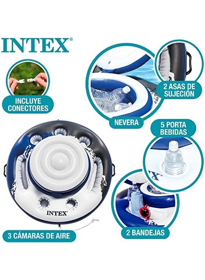 INTEX Mega Chill Cool Box Inflatable Swimming Ring Diameter 89 Cm - Image 3