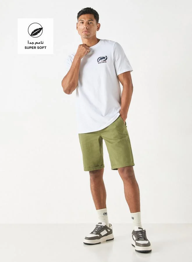 Ecko Unltd. Ecko Unltd Logo Print Crew Neck T-shirt