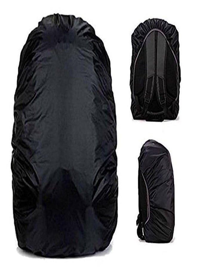 Chavda Bag Cover Backpack Rain & Dust Bag Cover 30L to 40L Waterproof with Cary Pouch Adjustable for Hiking Camping Traveling Laptop Bags, School Bag Cover, Luggage - Image 1