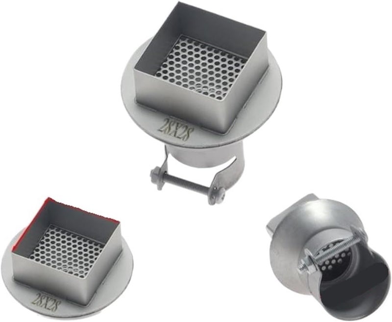 فوهة لحام SMD 850 محطة مسدس هواء ساخن، متوافقة مع WEP YIHUA 853AAA SAIKE ATTEN 909D 858D (28x28 مم) - Image 1