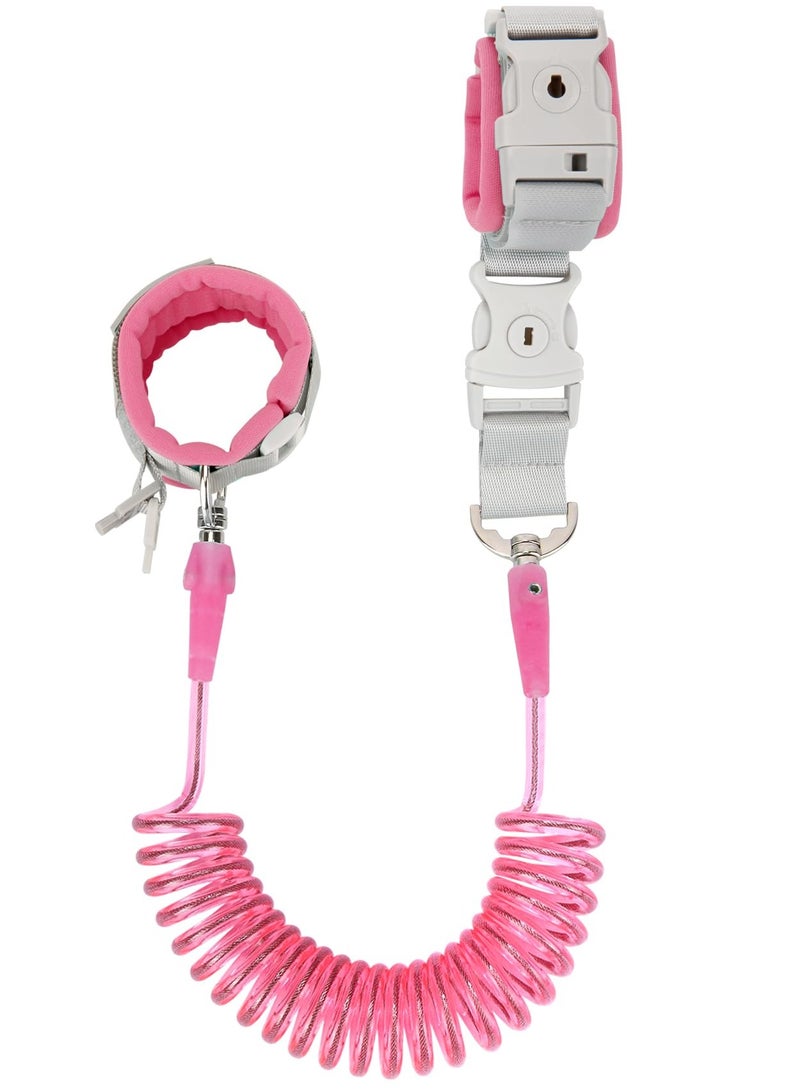 Mr. Penda Kids Anti Lost Wrist Harness Link With Safety Leash (Pink) - Image 2