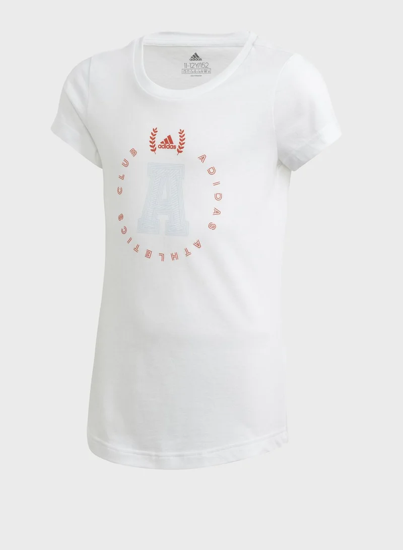 Adidas Athletics Club Graphic T-Shirt