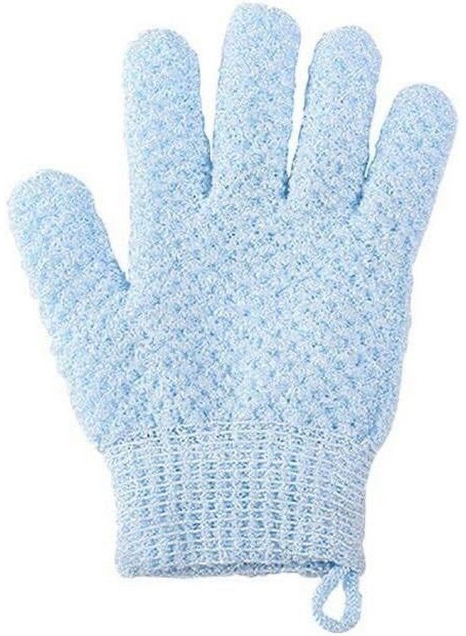 Zurity Exfoliating Bath Shower Gloves Mitt Shower Scrub Gloves Massage For Body Scrub Sponge Wash Skin Moisturizing Spa Multicolor (1 Pair) - Image 2